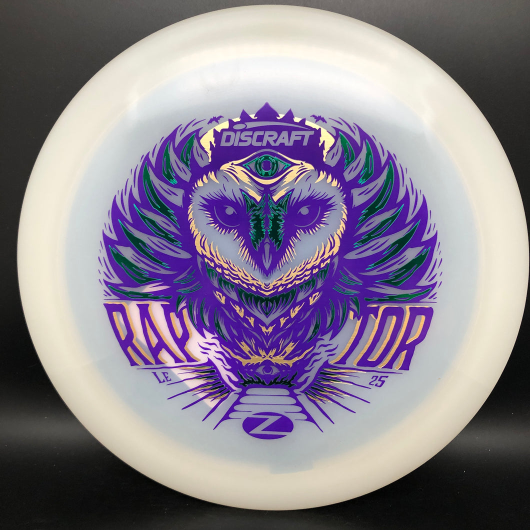 Discraft UV Z Raptor Trifoil Owl