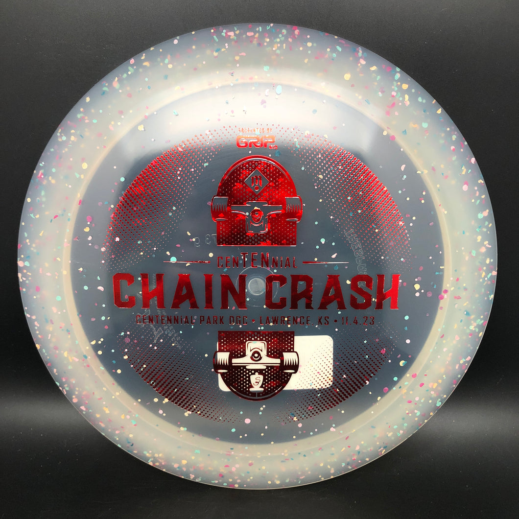Dynamic Discs Lucid Confetti Trespass - CenTENnial skateboard