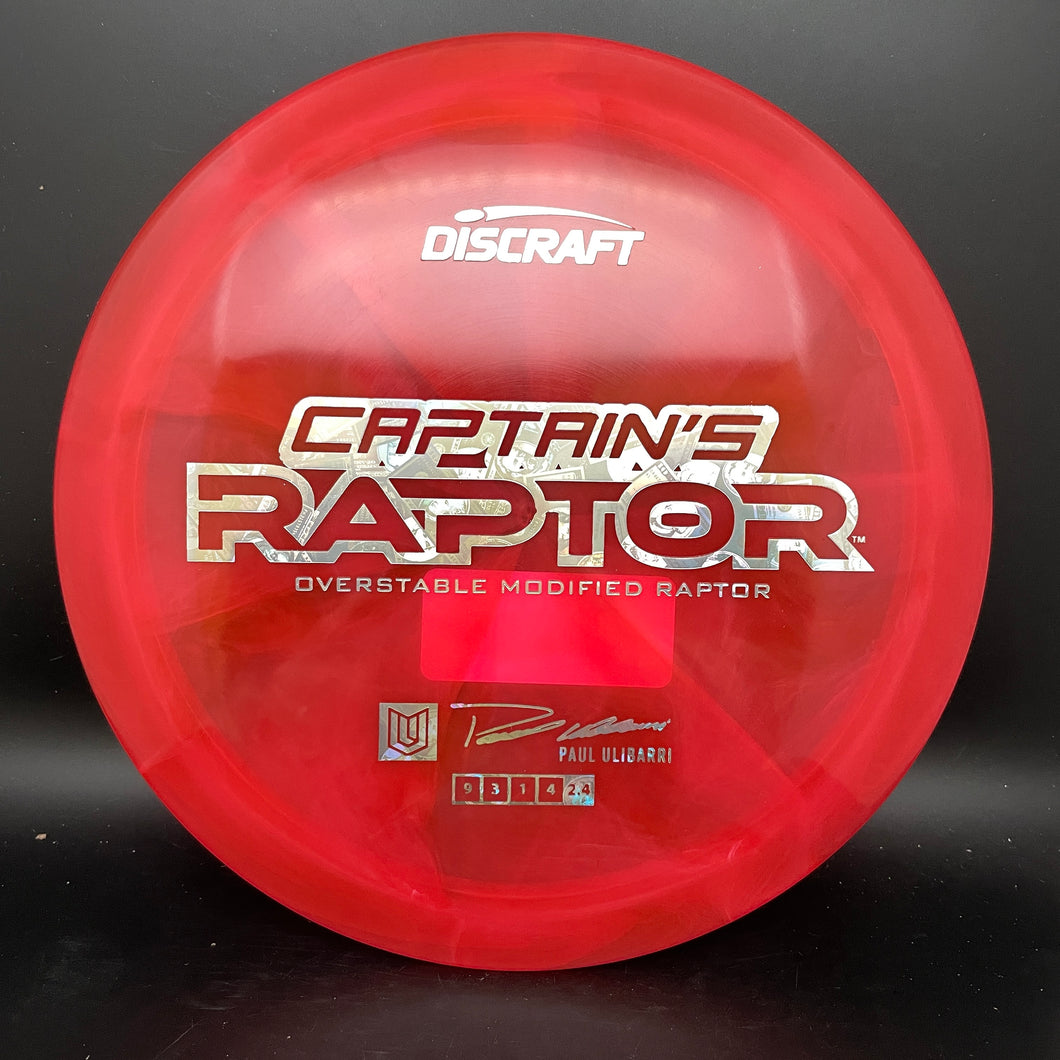 Discraft 2025 Z Swirl Captain's Raptor