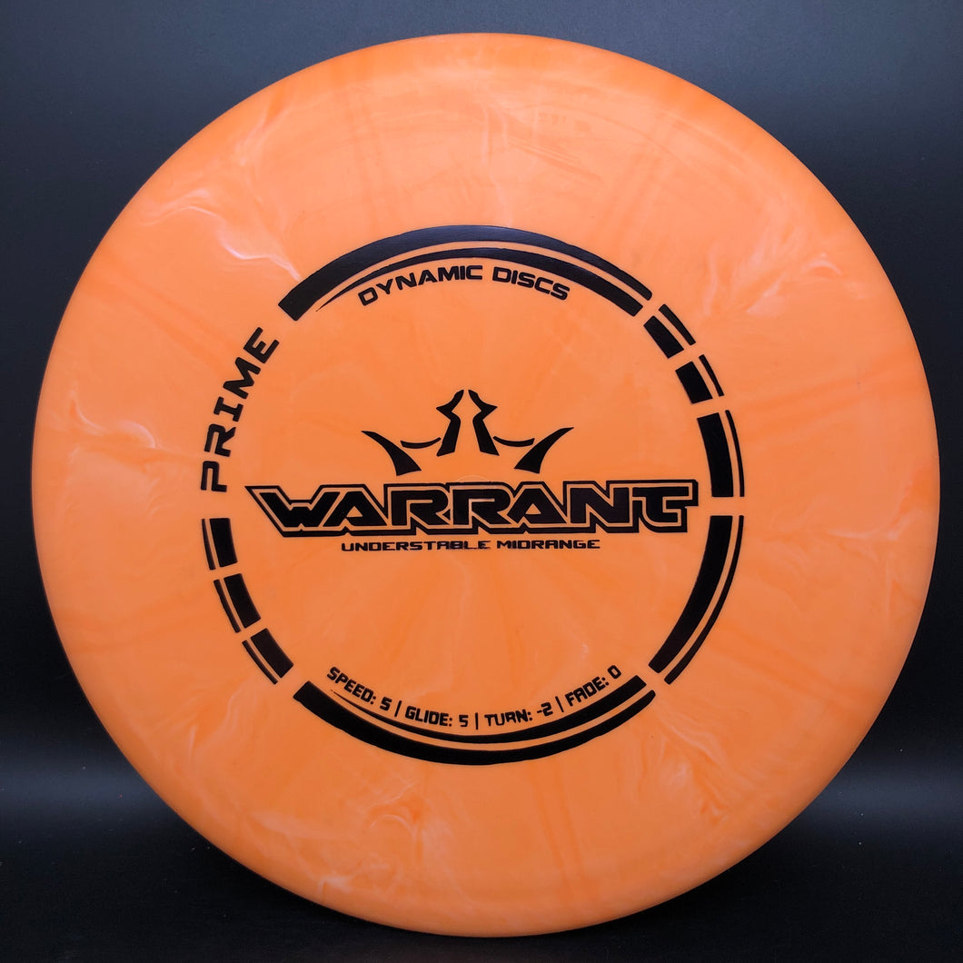 Dynamic Discs Prime Burst Warrant - stock