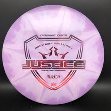 Load image into Gallery viewer, Dynamic Discs Fuzion Burst Justice - stock