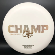 Load image into Gallery viewer, Climo Disc Golf Trophy Line Soft Champ stock
