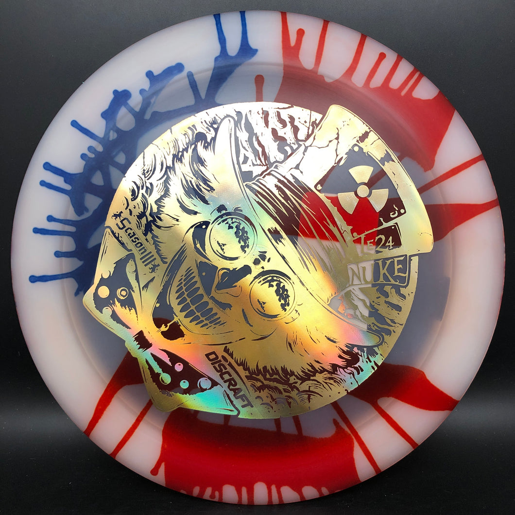 Discraft Z Glo FlyDye Nuke '24 Ledgestone S3