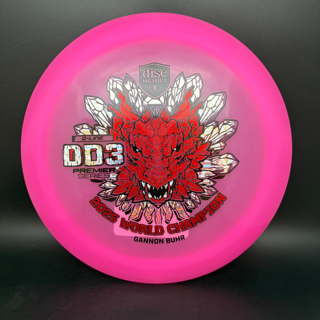 Discmania Q-Line DD3 BUHR 2025 World Champion