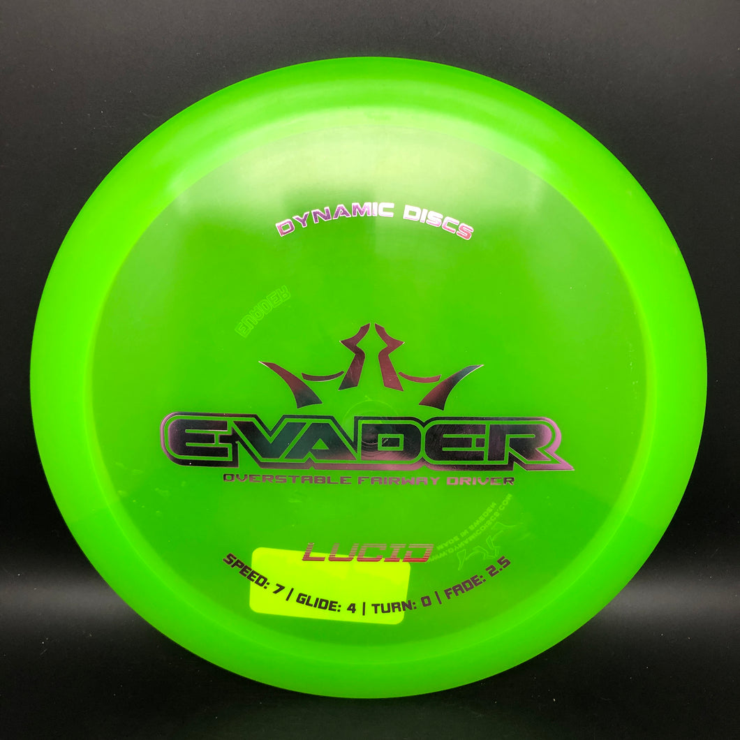 Dynamic Discs Lucid Evader - stock