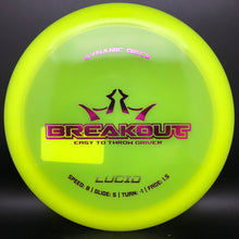 Load image into Gallery viewer, Dynamic Discs Lucid Breakout - stock