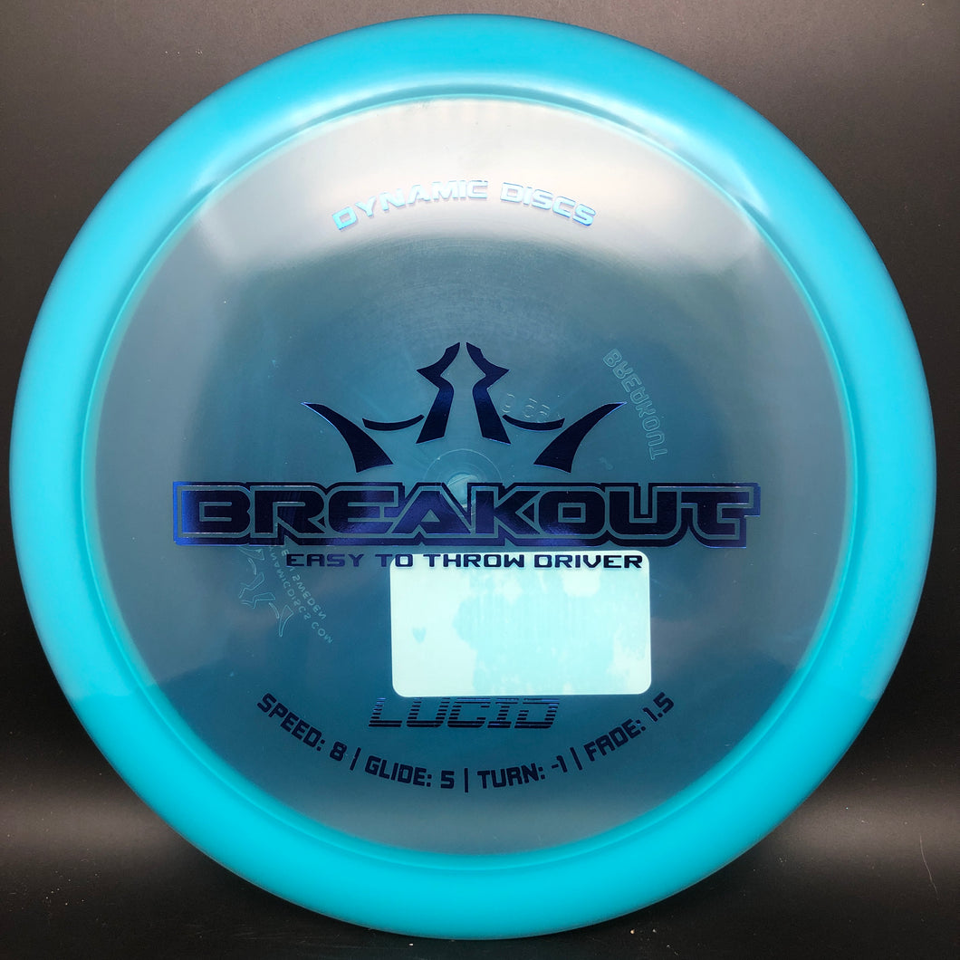 Dynamic Discs Lucid Breakout - stock
