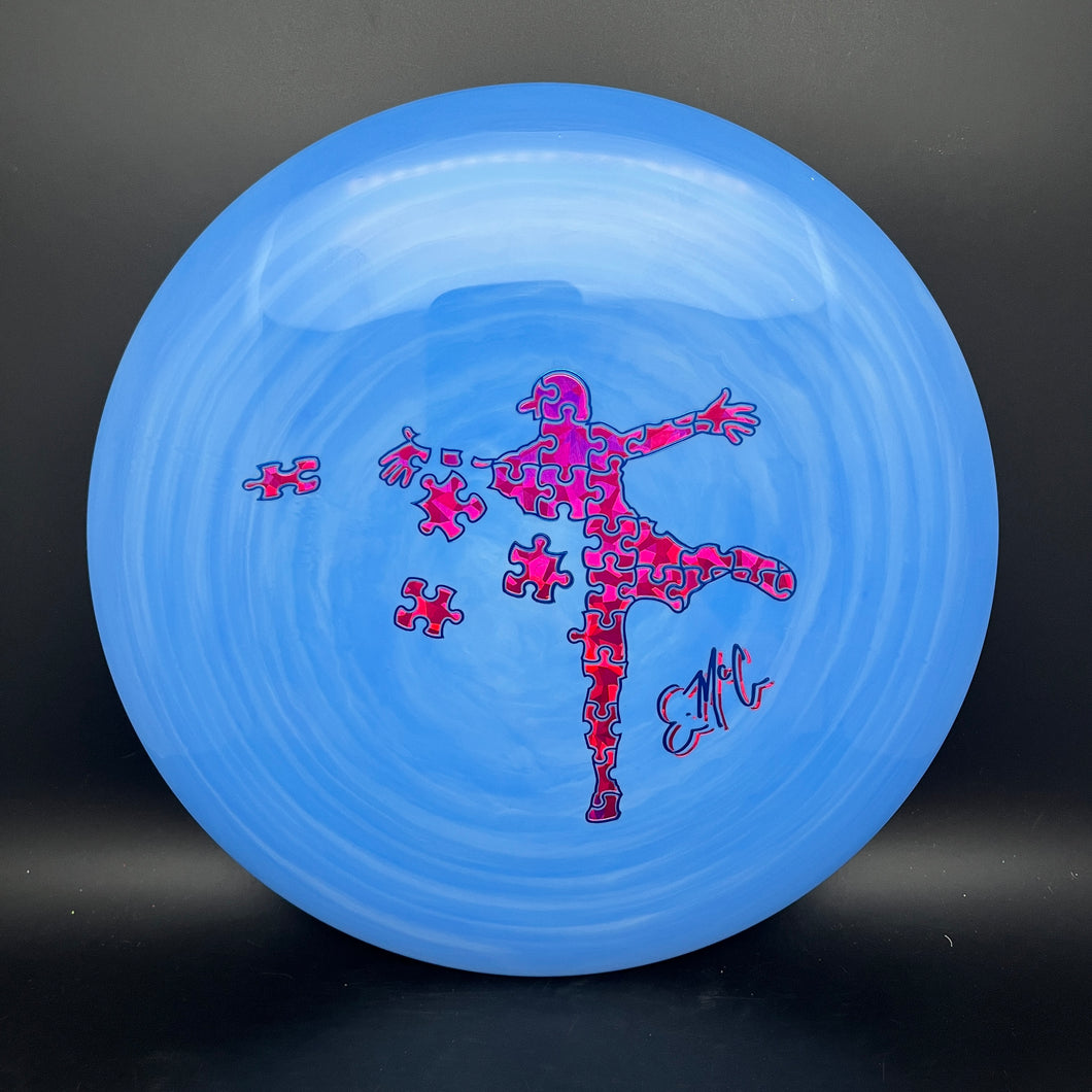 Dynamic Discs Fuzion Swirl EMac Truth (New) - The Missing Piece