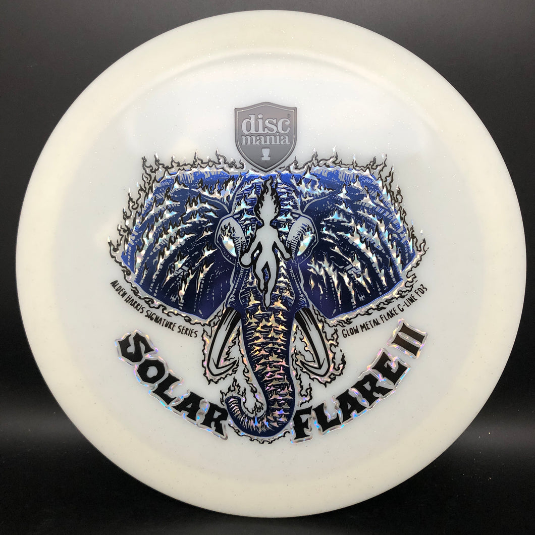 Discmania Glow Metal Flake C-Line FD3 Solar Flair II Triple Foil