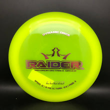 Load image into Gallery viewer, Dynamic Discs Lucid Raider stock