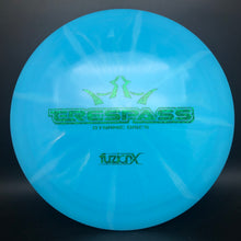 Load image into Gallery viewer, Dynamic Discs Fuzion-X Burst Trespass - bar stamp