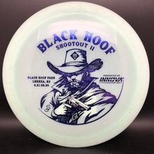 Load image into Gallery viewer, Innova Champion Metal Flake Classic Color Glow Charger Black Hoof 2
