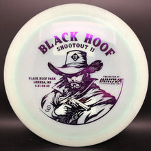 Load image into Gallery viewer, Innova Champion Metal Flake Classic Color Glow Charger Black Hoof 2
