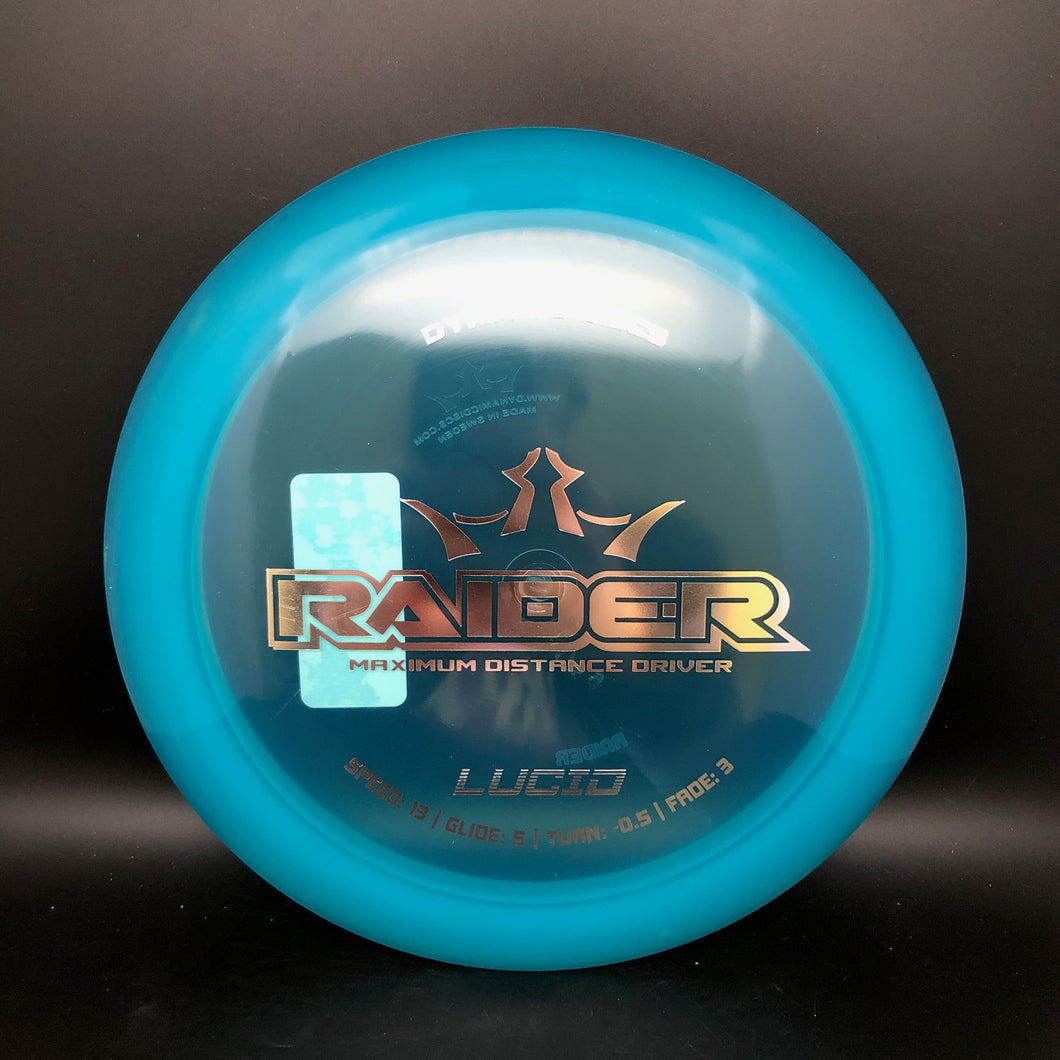 Dynamic Discs Lucid Raider stock