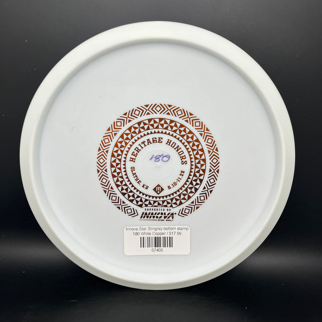 Innova Star Stingray bottom stamp