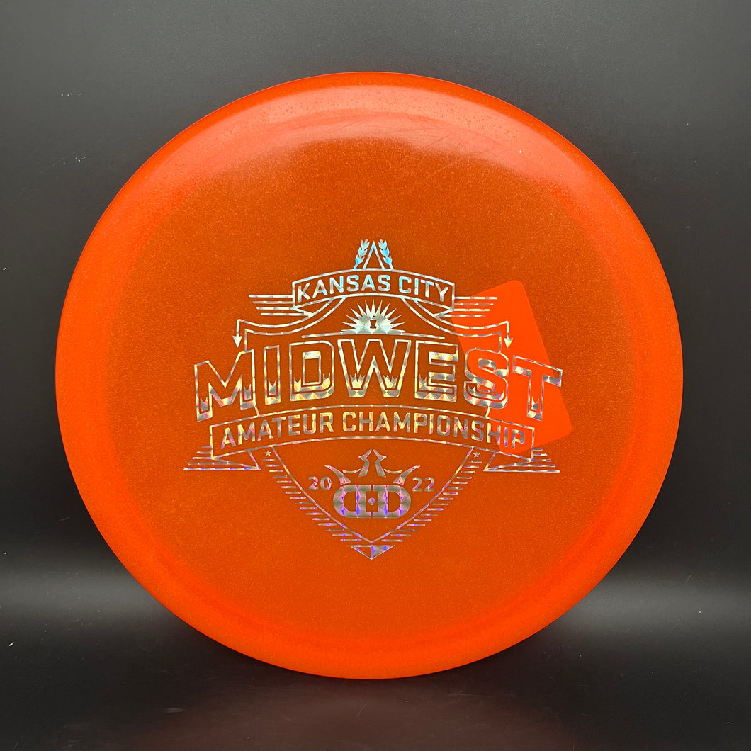 Dynamic Discs Lucid Air Justice tournament stamp