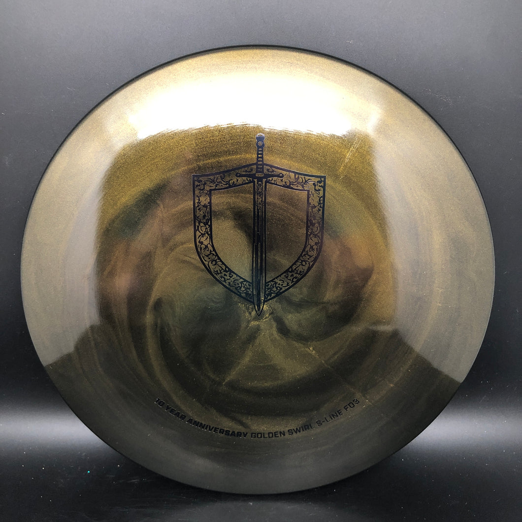 Discmania Golden Swirl S-Line FD3 - 10 Year G2