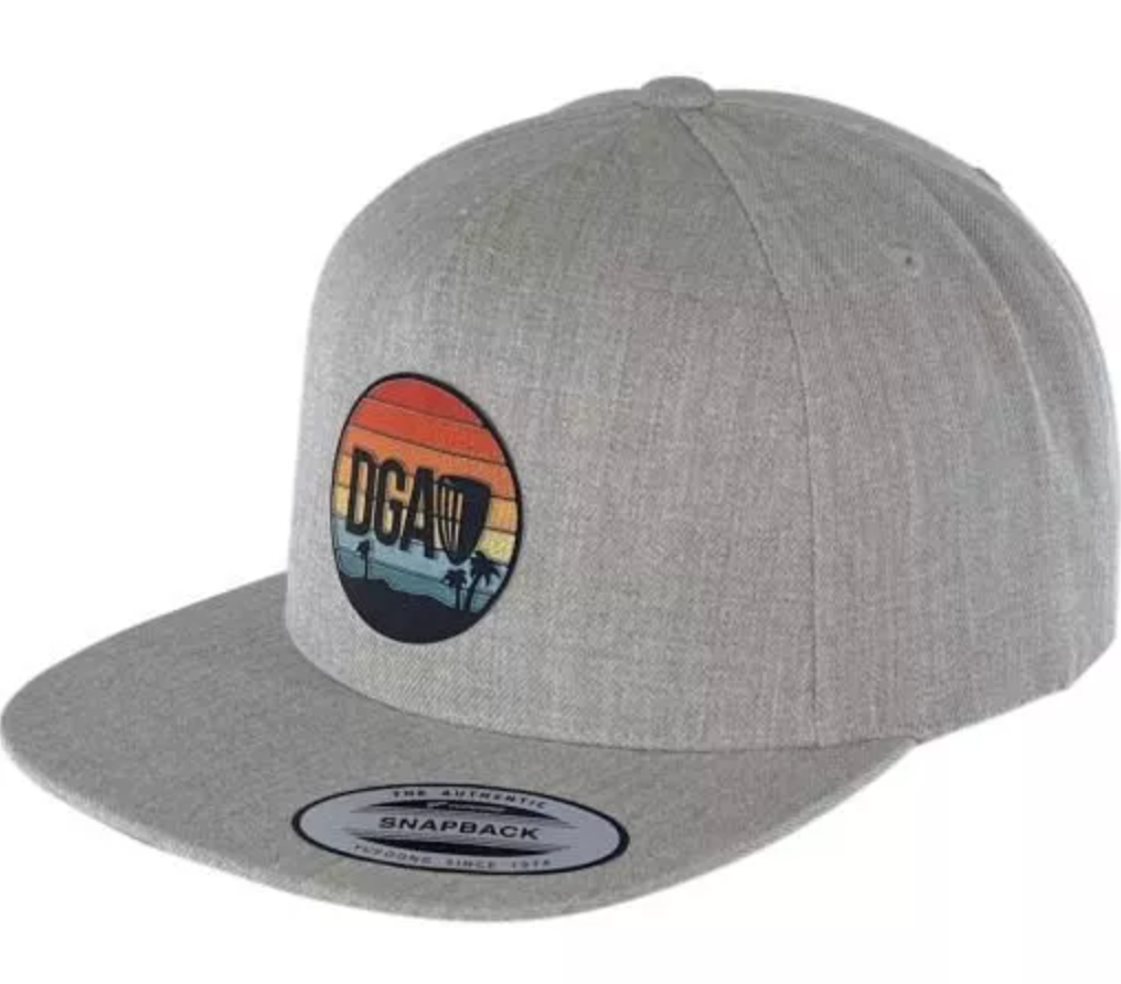 DGA Retro Sunset Patch - Premium Flatbill Snapback