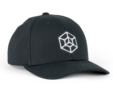 Load image into Gallery viewer, GRIPeq Large Hex Black Canvas Baseball Cap
