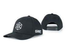 Load image into Gallery viewer, GRIPeq Large Hex Black Canvas Baseball Cap

