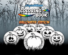 Load image into Gallery viewer, Dynamic Fuzion Motive Halloween Coloring Book