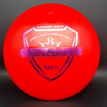 Load image into Gallery viewer, Dynamic Discs Fuzion Getaway - stock
