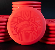 Load image into Gallery viewer, Trash Panda Minis Made from Discs - new logo

