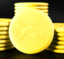 Load image into Gallery viewer, Trash Panda Minis Made from Discs - new logo
