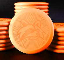 Load image into Gallery viewer, Trash Panda Minis Made from Discs - new logo
